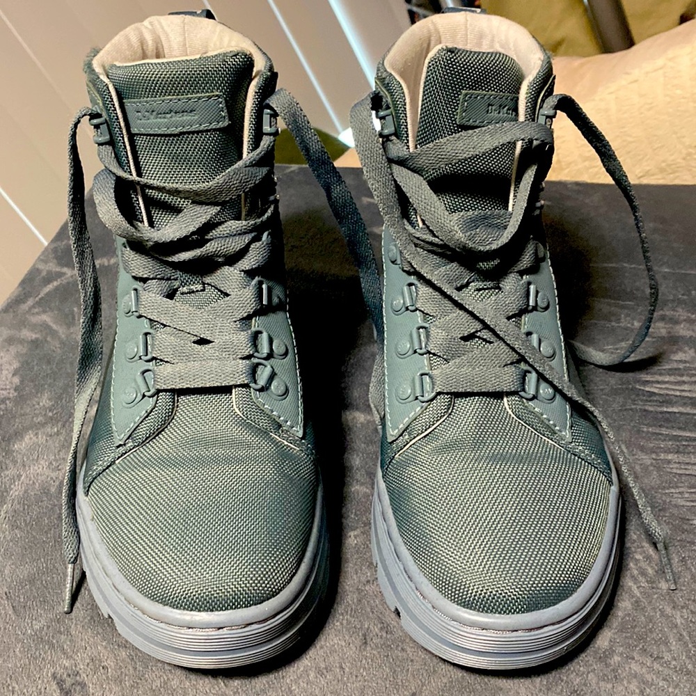 Dr martens teal boots